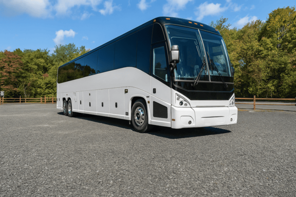 Plano Coach Bus Service 56 Passenger Charter Bus