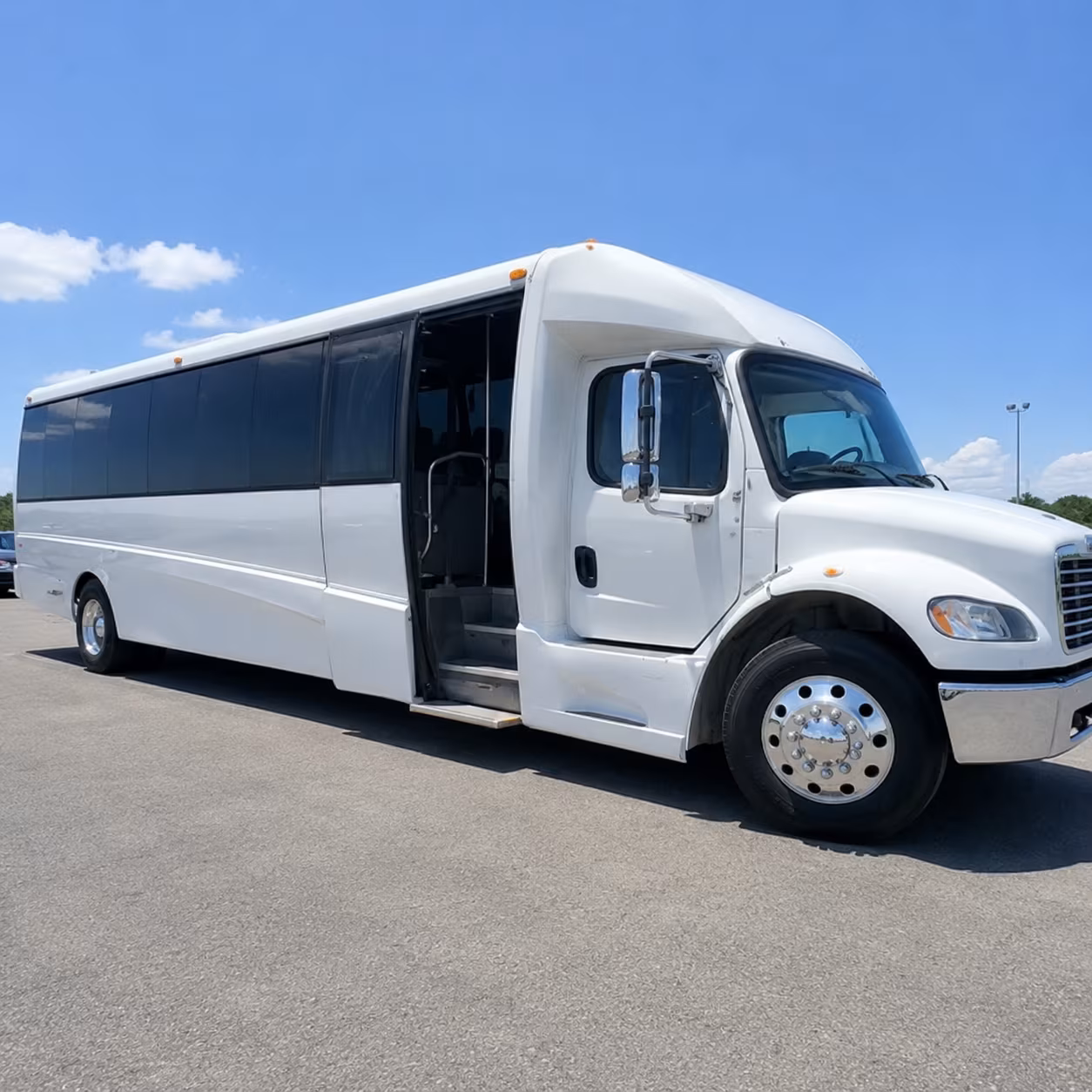 buses for concerts festivals and live events near plano