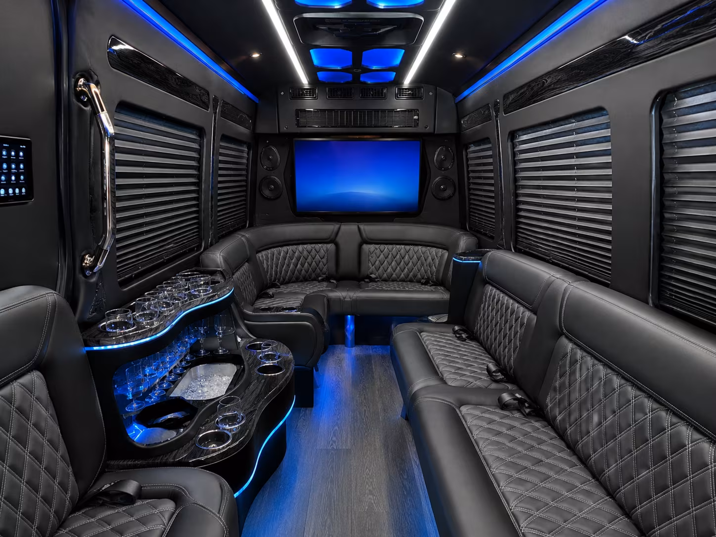 concert bus rentals for groups heading to the pavilion at toyota music factory