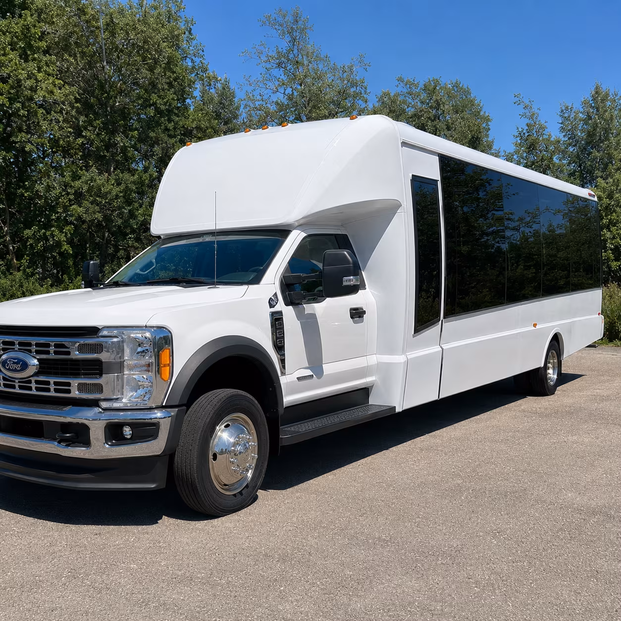 convention and conference shuttle buses serving plano groups