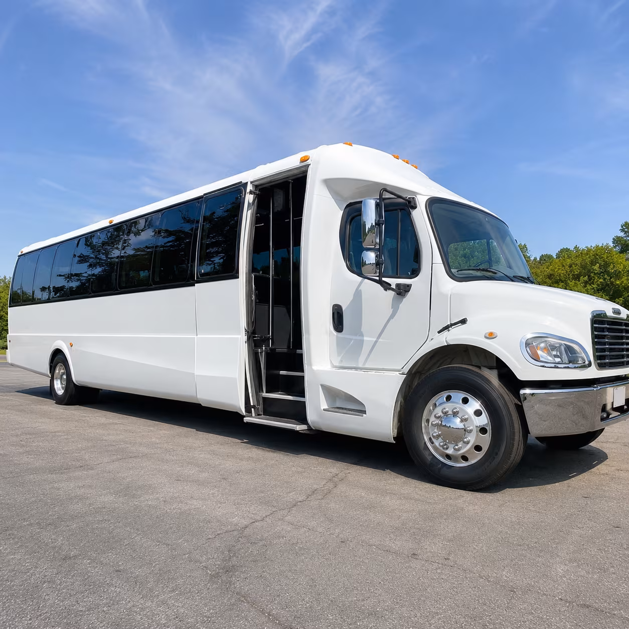 corporate shuttle buses for plano s business corridor