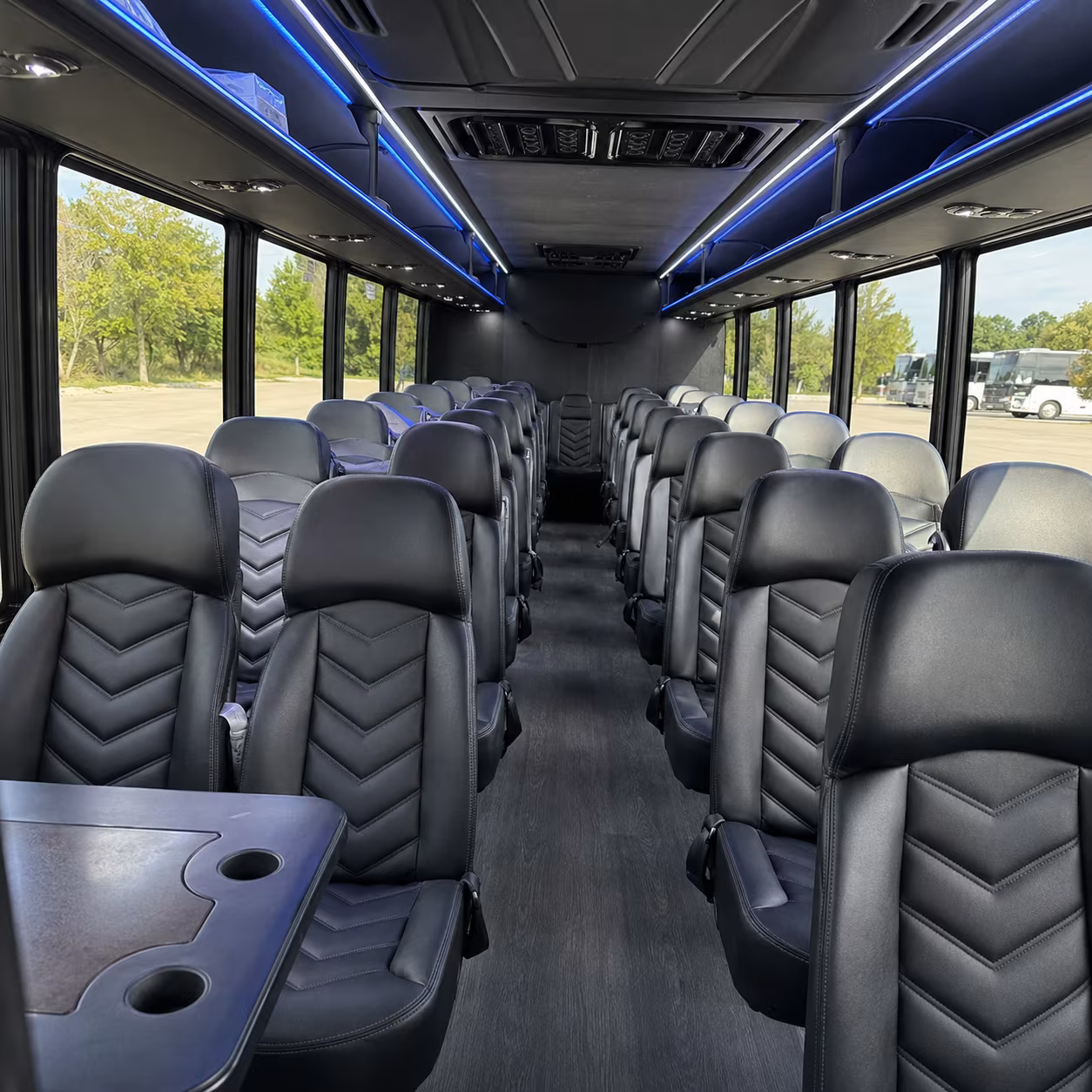 do extra stops add to the total cost of a bus rental in plano