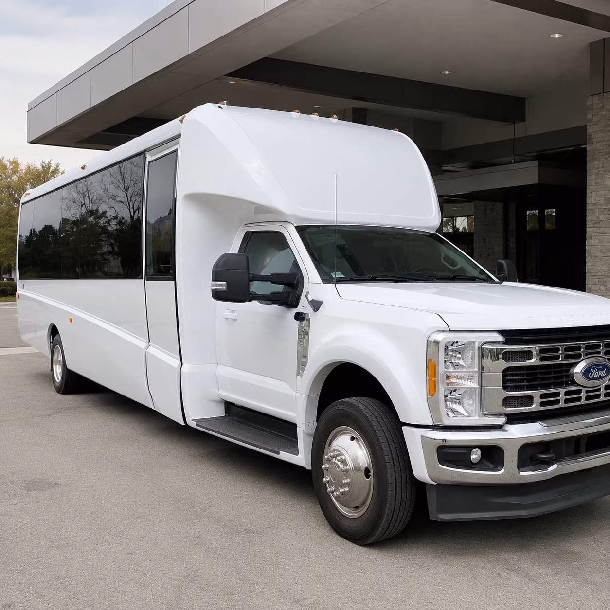employee shuttle buses for plano s major corporate campuses
