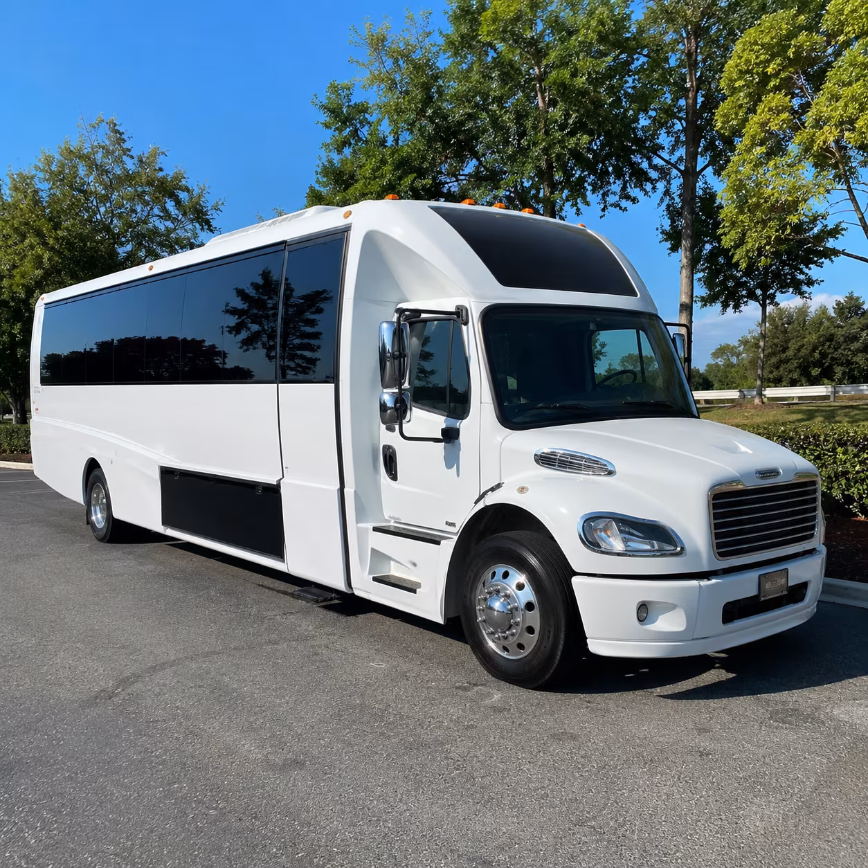 party bus transportation for plano area proms homecoming