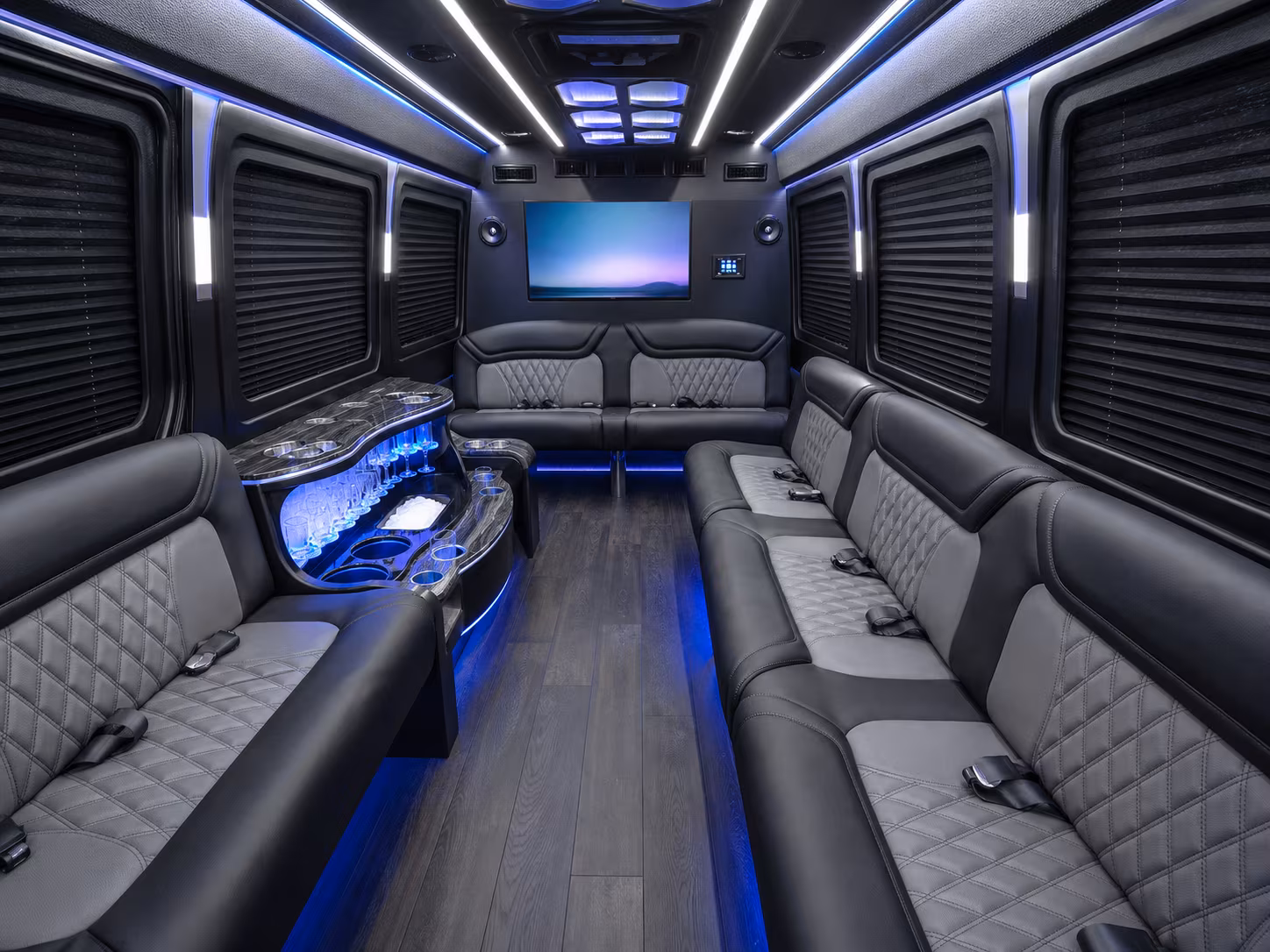 plano 40 passenger party bus