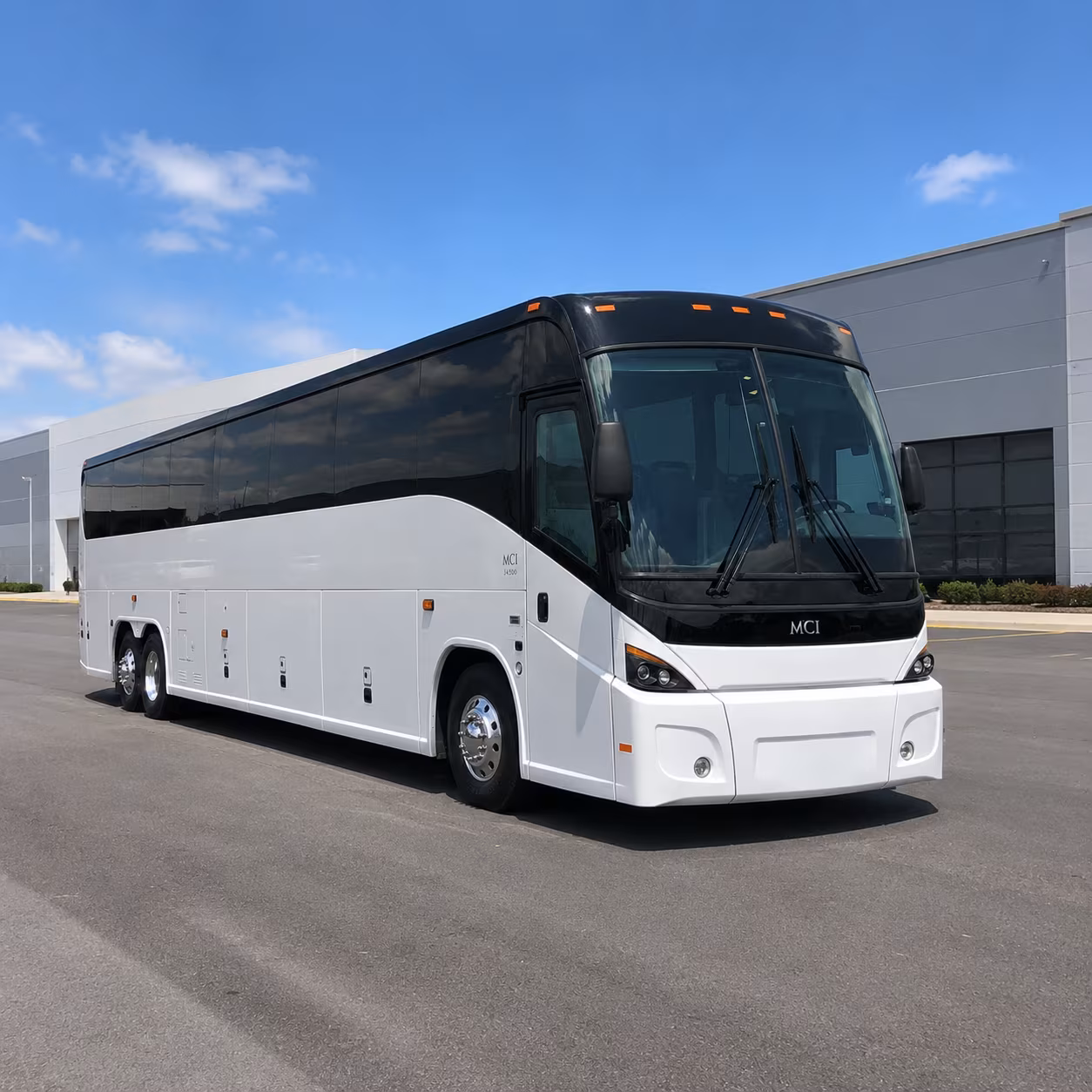 plano bus rental service area