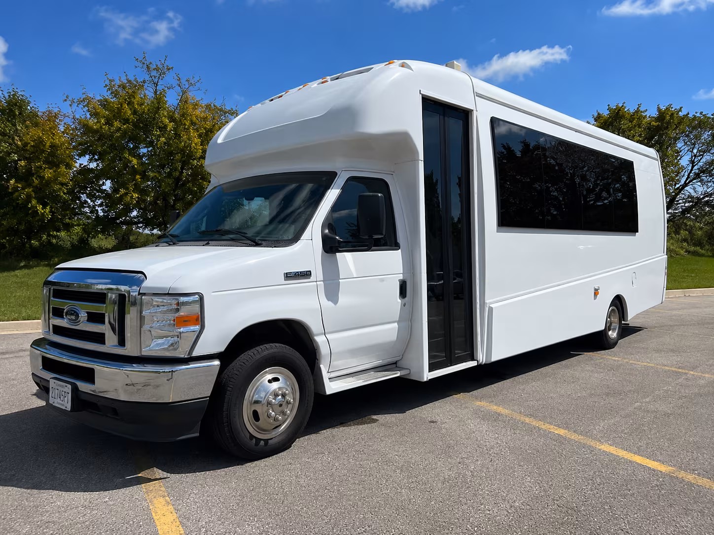 plano sporting event party bus rental