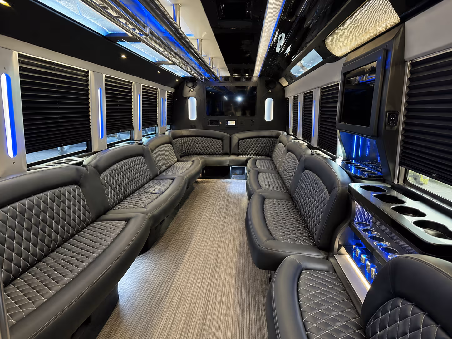 plano wedding party bus rental