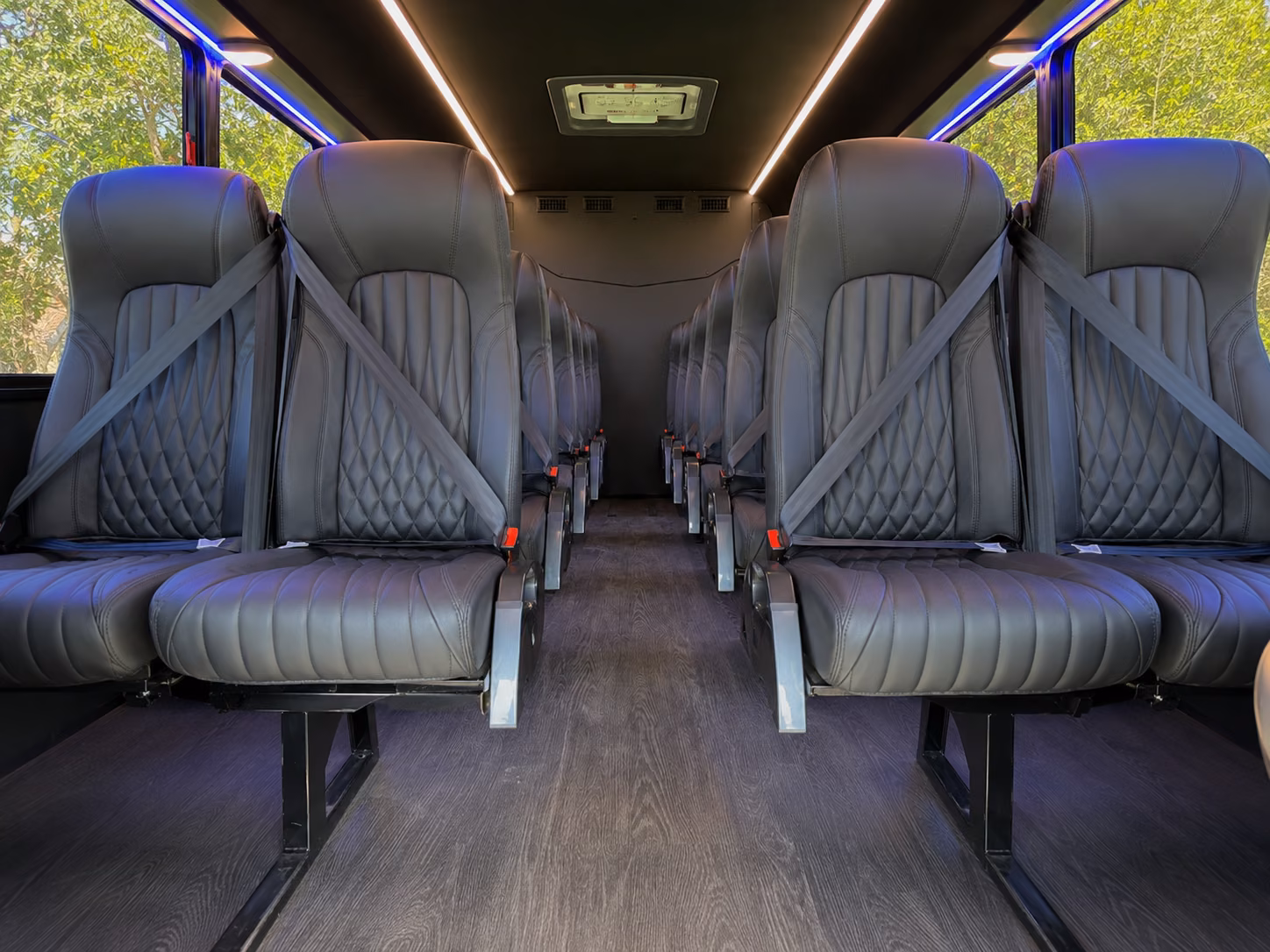 rehearsal dinner bus rentals for plano wedding weekends