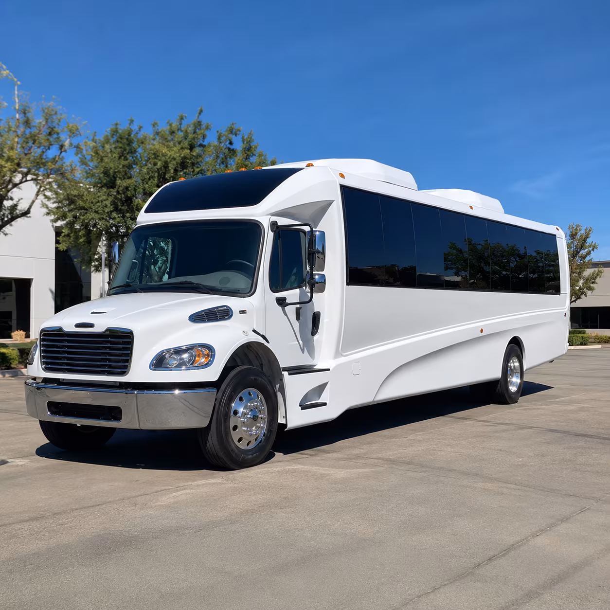 senior and accessibility friendly church bus rentals in plano